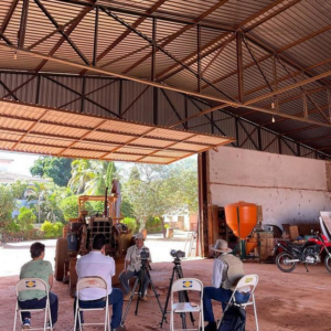 Bastidores da gravação do documentário